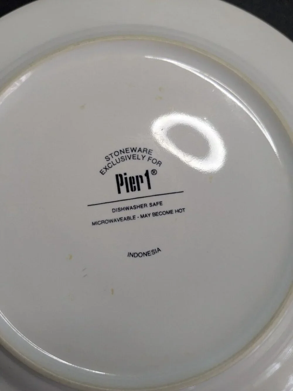 Pier 1 Imports Green Bird Stoneware 8” Luncheon Salad Dessert Plates Set Of 3